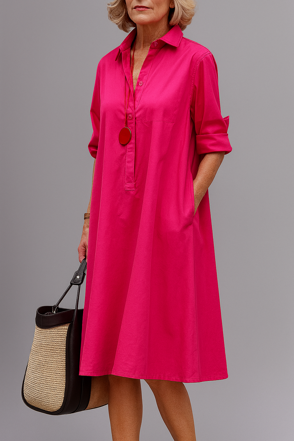 Carmen | Robe Midi Sophistiquée