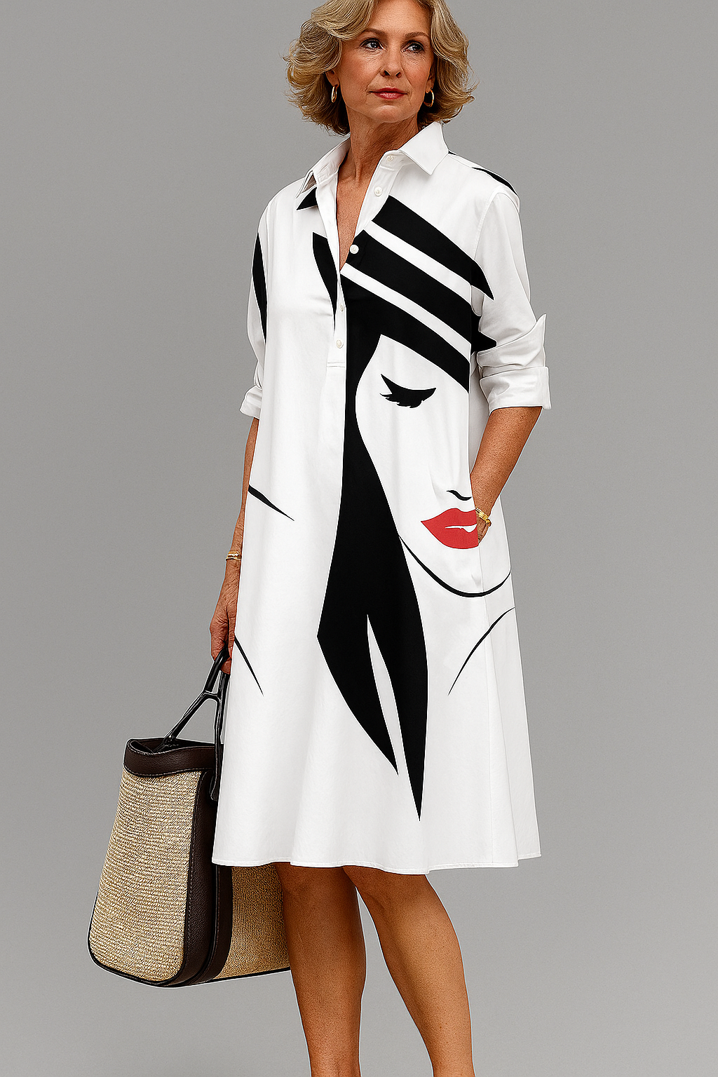Bella | Robe Midi Confortable