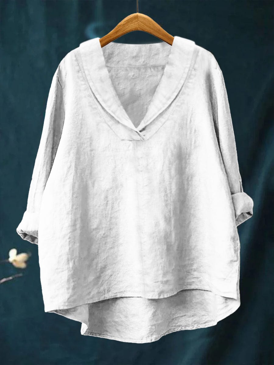 Samantha | Blouse estivale élégante en lin