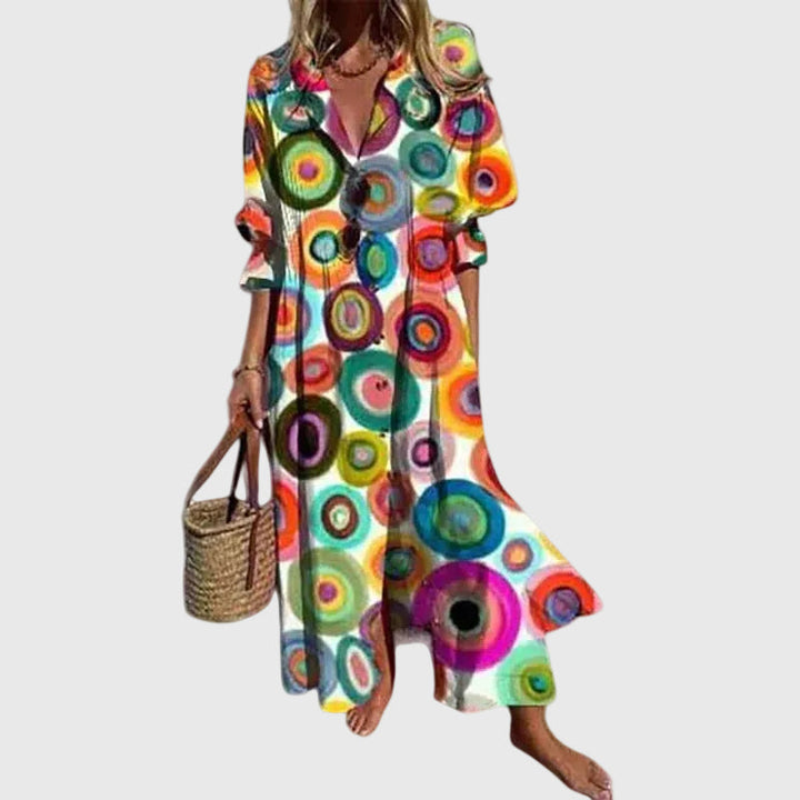 Zariah | Robe fleurie luxueuse