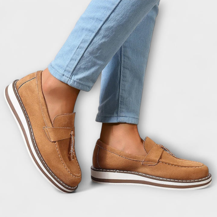 Mocassins Décontractés à Bout Rond