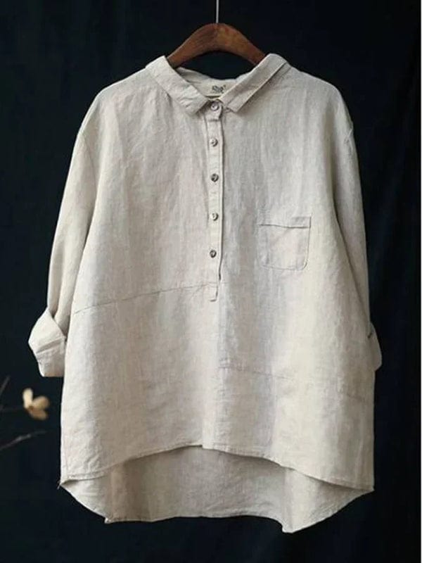 Elvie | Blouse estivale élégante en lin
