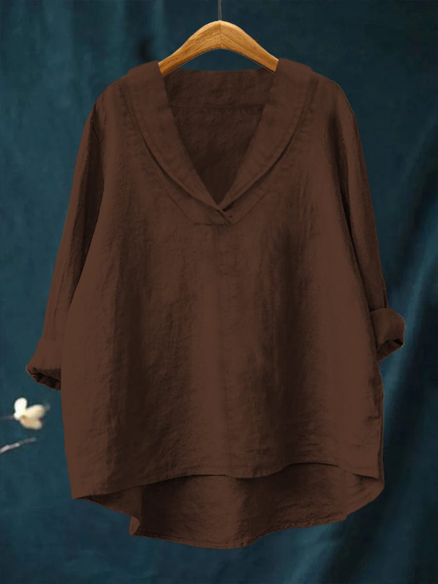 Samantha | Blouse estivale élégante en lin