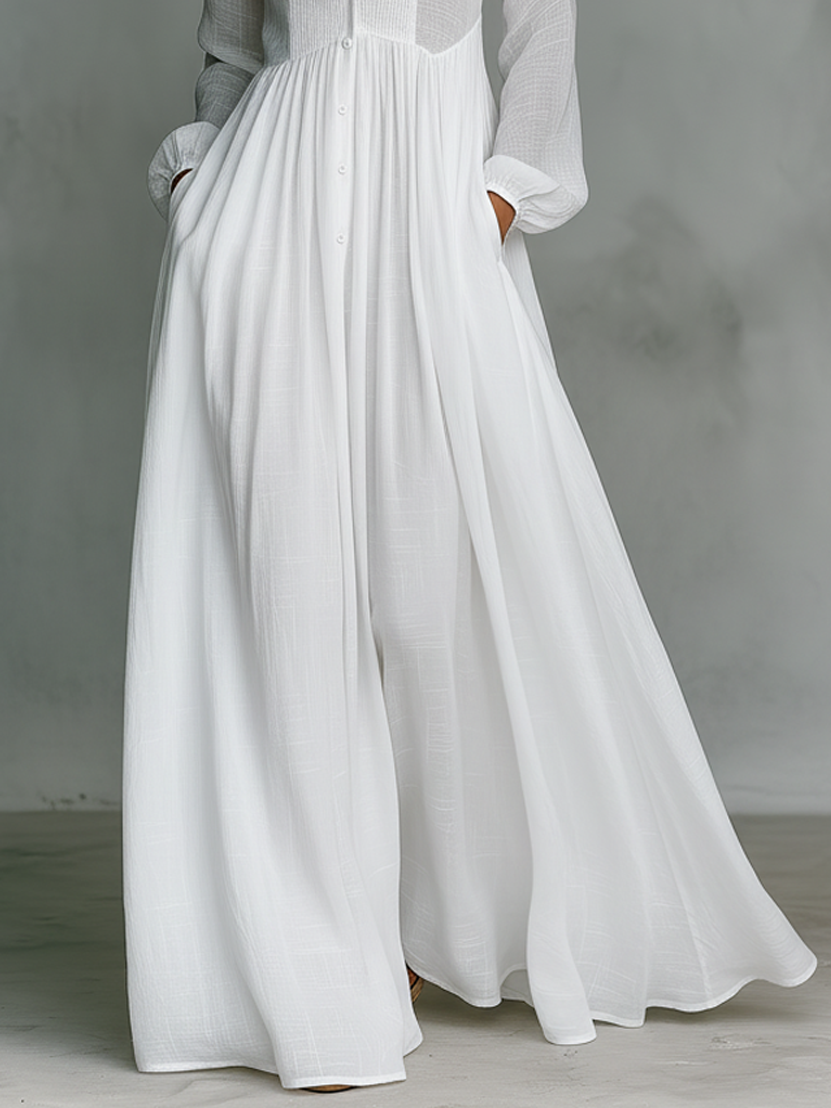 Veronica | Robe maxi minimaliste