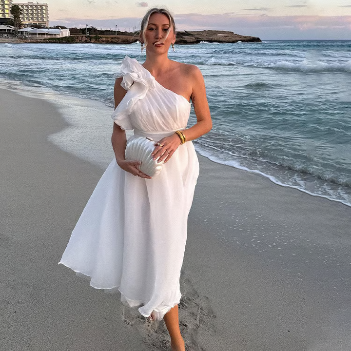 Bellamy | Robe d'été élégante et inclinée