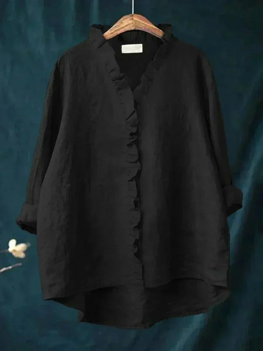 Eline | Blouse estivale élégante en lin
