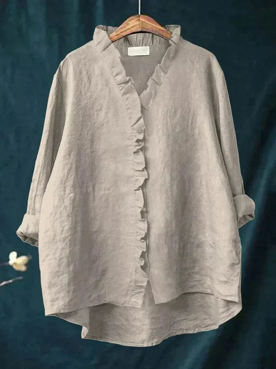 Eline | Blouse estivale élégante en lin