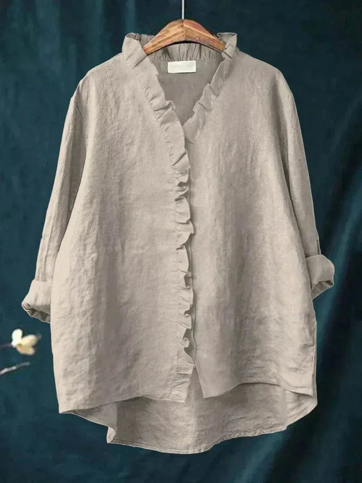 Eline | Blouse estivale élégante en lin