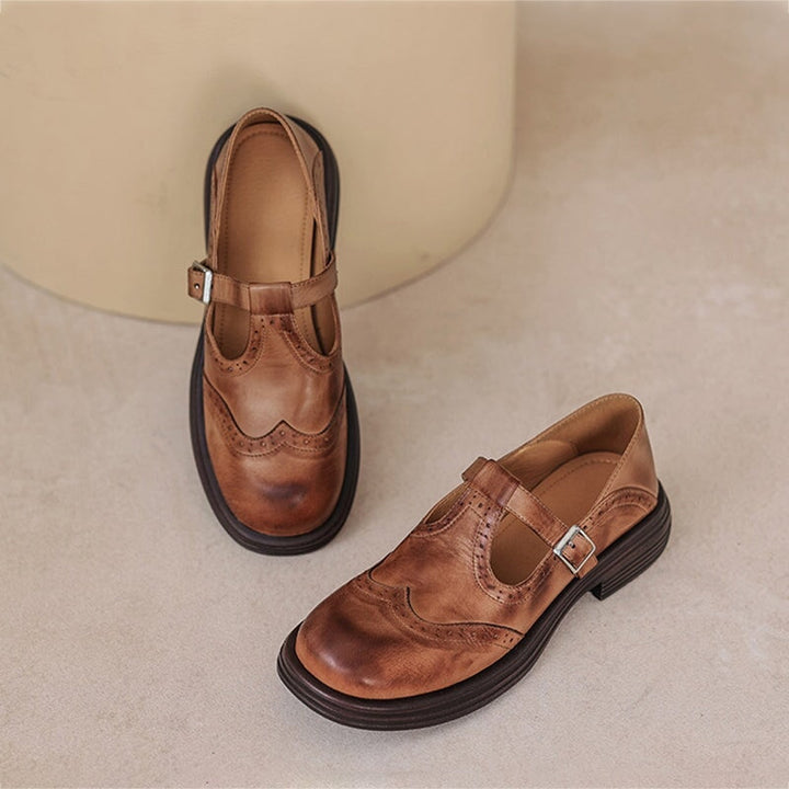 Verda - Élégante Chaussure en Cuir