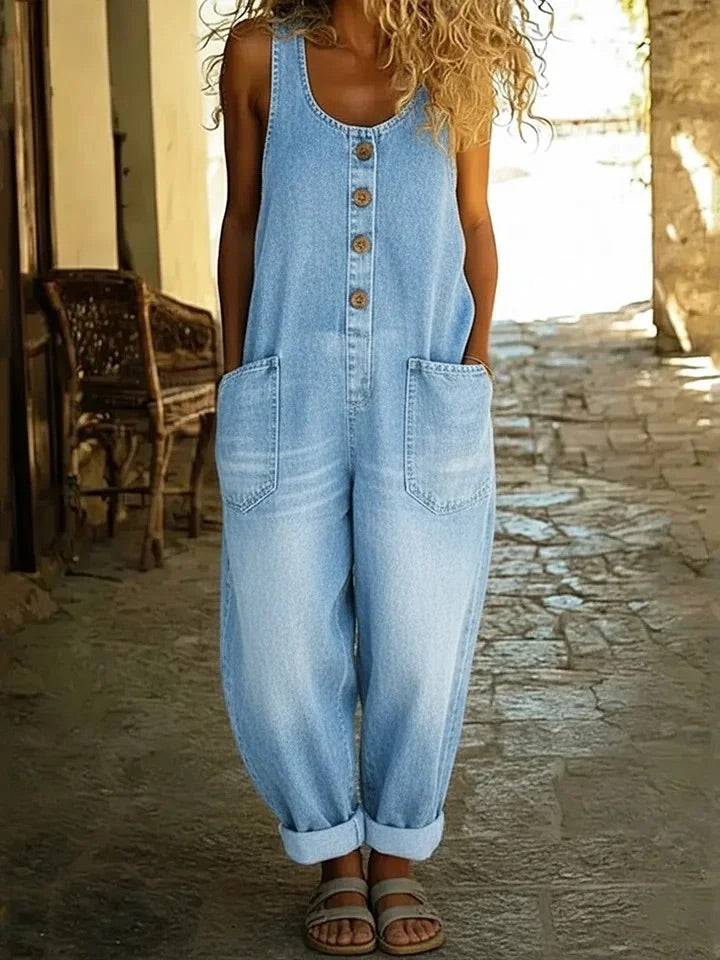 Jasmijn | Combinaison en Denim